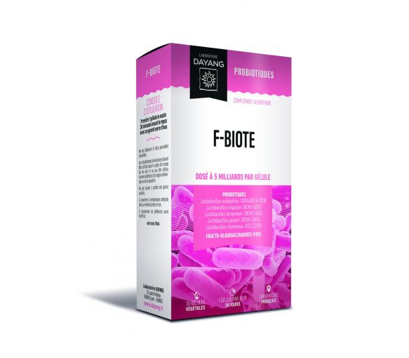 F-Biote Microbiote Dayang - boîte de 30 gélules
