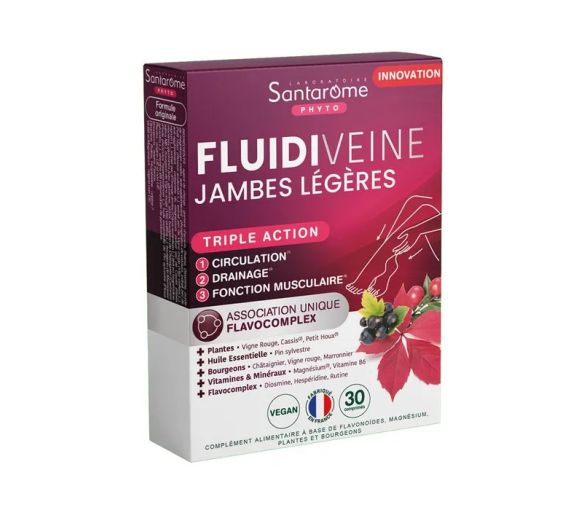 Fluidiveine jambes légères triple action Santarome - image 4