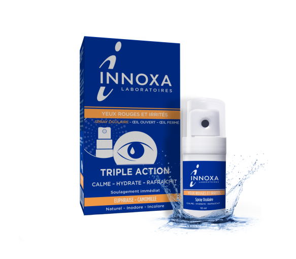 Spray yeux rouges et irrités Innoxa - flacon de 10ml