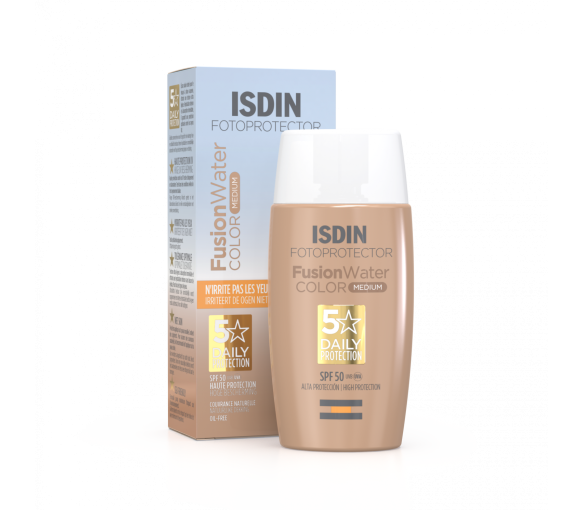 Fusion water color medium SPF 50 Fotoprotector Isdin - flacon de 50 ml - image 1