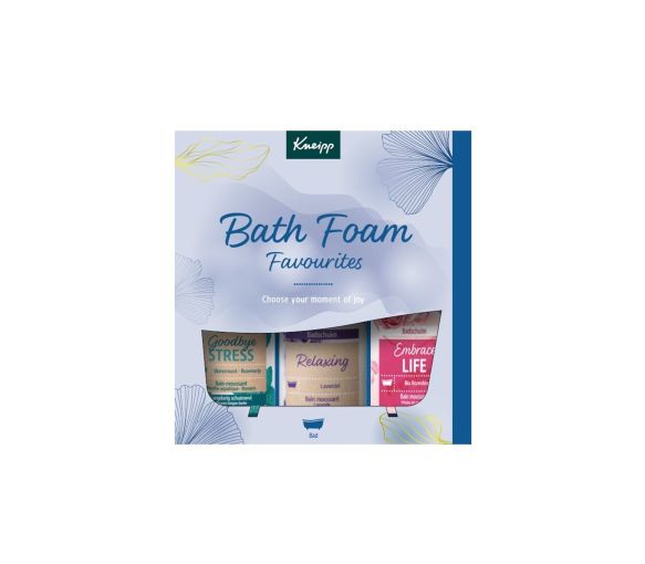 Bath Foam favourites Kneipp - coffret de 3 produits
