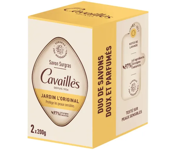 Jardin L'Original Savon surgras pro-régénérant Rogé Cavaillès - 2x200g
