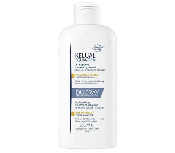 Kélual Squanorm shampooing traitant hydratant pellicules sèches Ducray - image 1