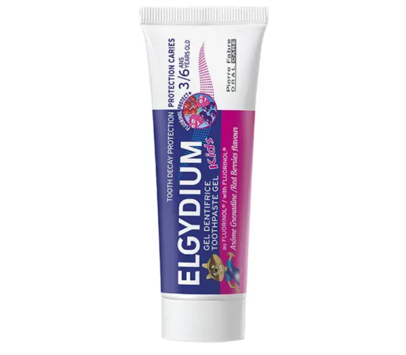 Kids Gel dentifrice arôme grenadine Elgydium - tube de 50ml - image 1