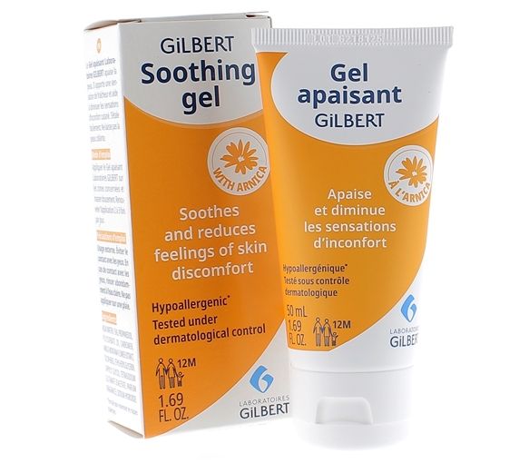 Gel apaisant Gilbert - Tube de 50ml