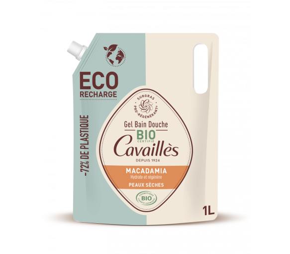 Gel bain douche BIO Macadamia Rogé Cavaillès - image 1