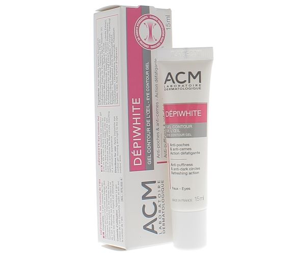 Gel contour de l'oeil dépiwhite anti-poches et anti-cernes ACM - tube de 15 ml