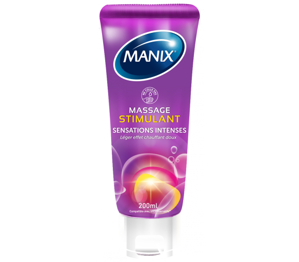 Gel de massage stimulant sensations intenses Manix - tube de 200ml - image 1
