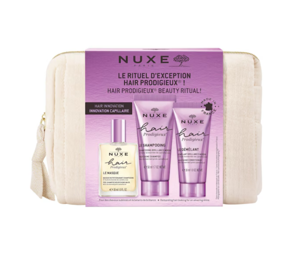 Hair Prodigieux Le rituel d'exception format voyage Nuxe - trousse de 3 produits - image 1