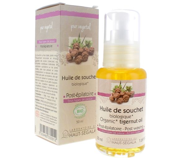 Huile de souchet bio post-épilatoire Laboratoire Haut-Ségala - image 1
