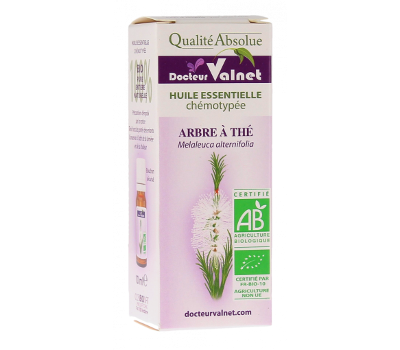 Huile essentielle Arbre à thé (Tea Tree) Bio Dr Valnet - flacon de 10 ml - image 1