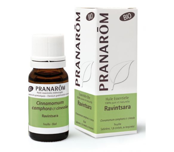 Huile essentielle de Ravintsara Bio Pranarôm - flacon de 10 ml