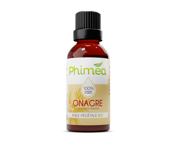 Huile végétale de noisette bio Phimea - flacon de 50 ml