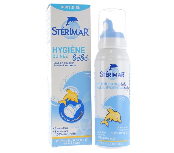Hygiène du nez bébé Stérimar - spray de 100ml