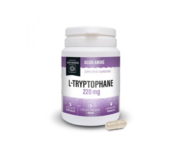 L-tryptophane 200mg Dayang - pot de 30 gélules - image 1