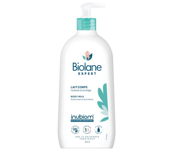 Lait corps Biolane Expert - flacon-pompe de 300 ml - image 1
