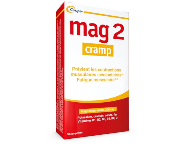 Mag 2 Cramp magnésium marin - boite de 30 comprimés - image 1