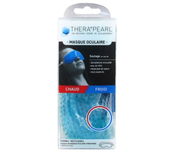 Masque oculaire TheraPearl - boîte d'un masque