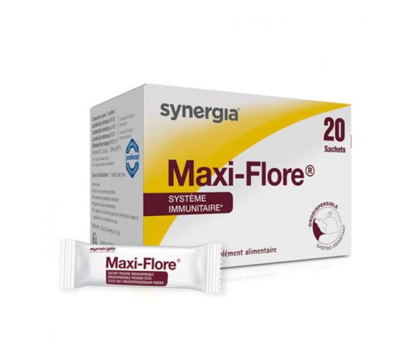 Maxi-flore système immunitaire Synergia - boîte de 20 sachets