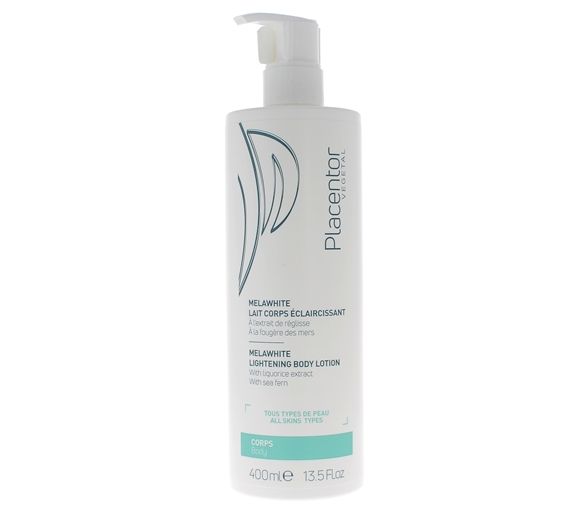 MélaWhite lait corps éclaircissant Placentor végétal - flacon-pompe de 400ml - image 1