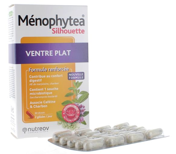Ménophytea Silhouette ventre plat - boîte de 60 comprimés
