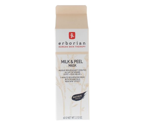 Milk & Peel Mask Masque resurfaçant au lait de sésame Erborian - tube de 60 g