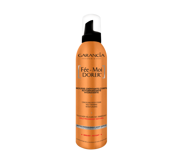 Mousse crépitante corps autobronzante Fée Moi Dorer Garancia - spray de 200 ml - image 1