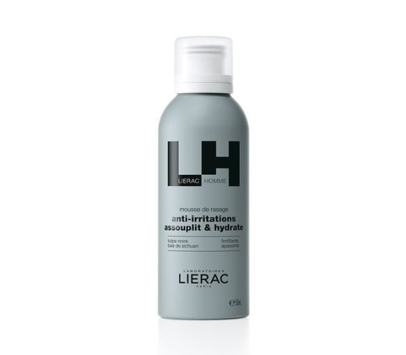 Mousse de rasage anti-irritations Lierac homme - flacon de 150ml