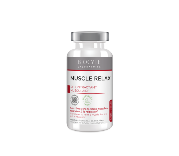 Muscle Relax Biocyte - boîte de 45 gélules