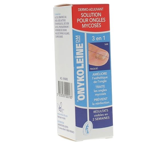 Onykoleïne DM Solution pour ongles mycosés - flacon de 4 ml - image 1