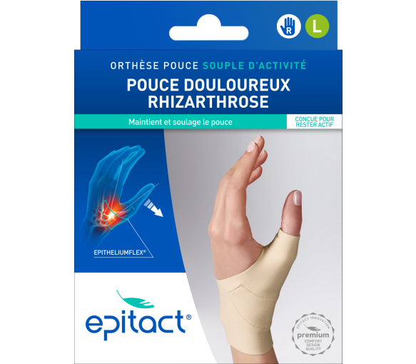 Orthèse souple Pouce Droit taille L Epitact - 1 unité - image 2