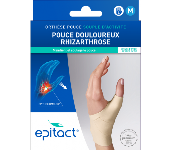 Orthèse souple Pouce Gauche taille M Epitact - 1 unité