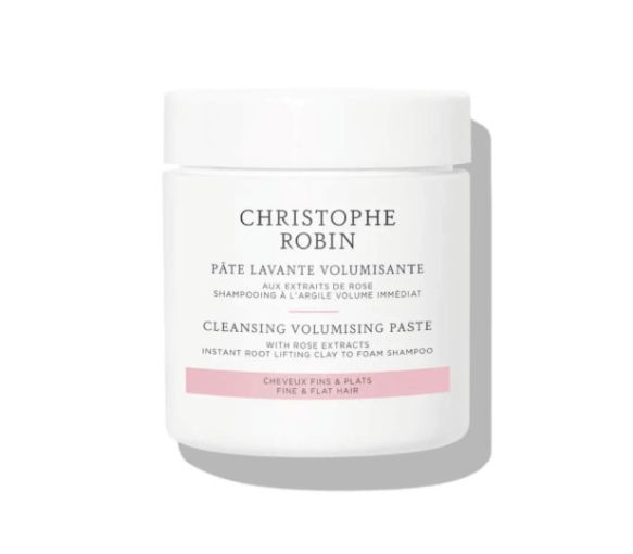 Pâte lavante volumisante aux extraits de rose Christophe Robin - pot de 75ml