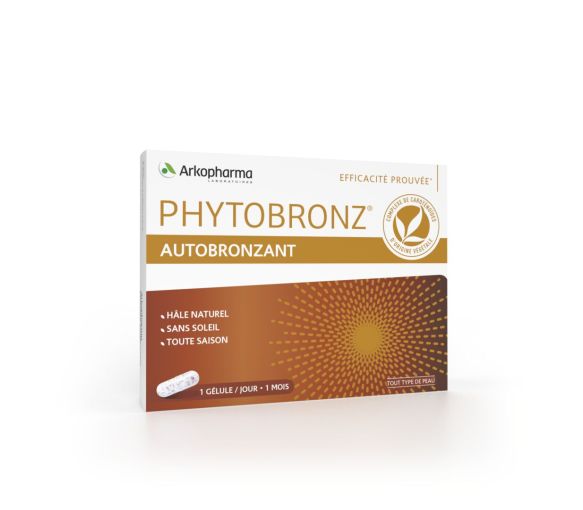 Phytobronz Autobronzant Arkopharma - boîte de 30 gélules - image 1