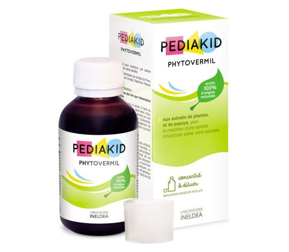 Phytovermil concentré à diluer Pediakid - flacon de 125 ml avec bouchon doseur - image 1