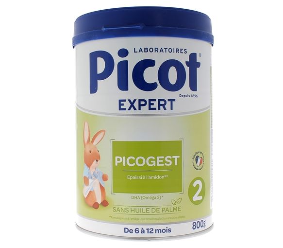 Picogest lait poudre 2ème âge Picot - boite de 800g