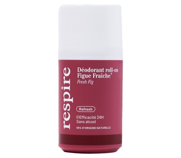 Déodorant figue fraîche Respire - roll-on de 50ml