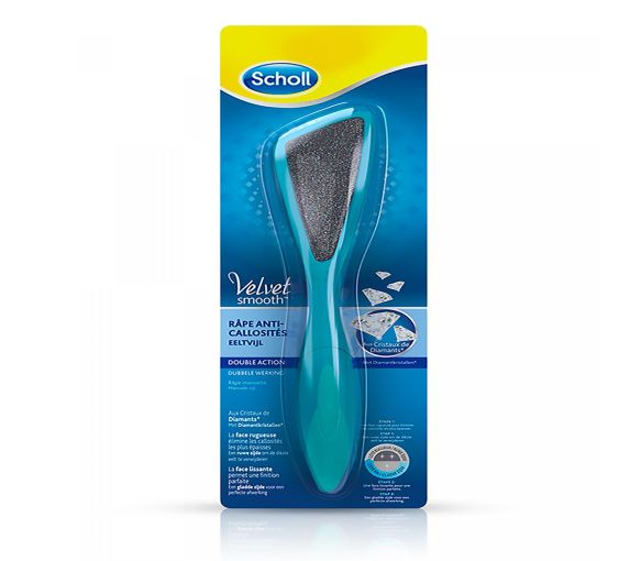 Velvet Smooth Râpe anti-callosités Scholl - une râpe