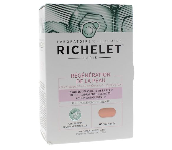 Régénération de la peau Richelet - boîte de 60 comprimés - image 1