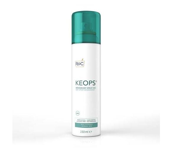 Keops déodorant spray sec RoC - spray de 150 ml