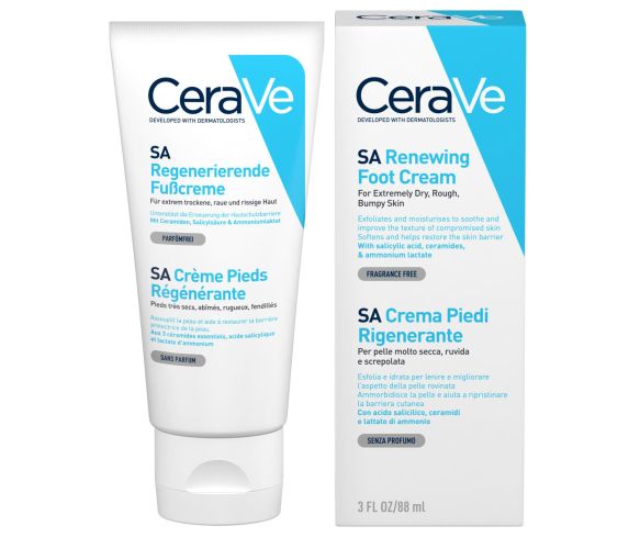 SA Crème pieds régénérante CeraVe - tube de 88 ml - image 1