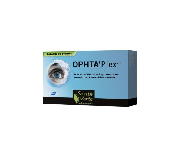 Ophta'plex maintien d'une vision normale Santé verte - 30 comprimés