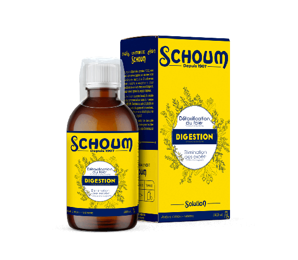 Schoum digestion arôme citron-menthe - flacon de 500ml - image 1