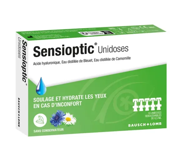 Sensioptic Bausch&Lomb - boîte de 10 unidoses - image 1