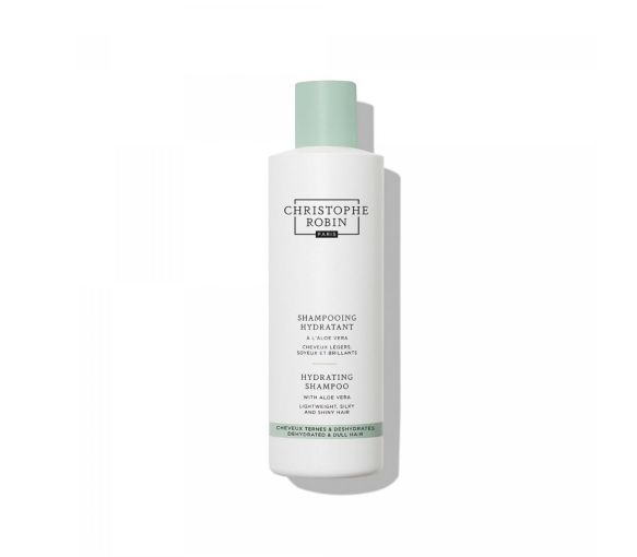 Shampoing hydratant à l'aloe vera Christophe Robin - flacon de 250ml - image 1
