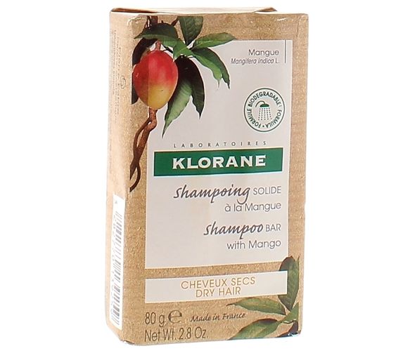 Shampoing solide à la mangue Klorane - pain de 80 g - image 1