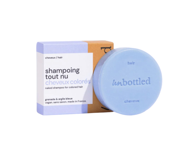 Shampoing solide tout nu cheveux colorés Unbottled - pain de 75g - image 1
