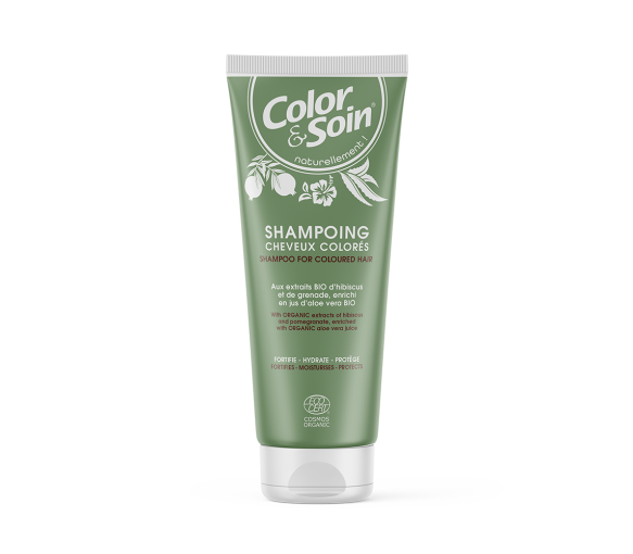 Color & Soin Shampooing cheveux colorés bio Les 3 Chênes - tube de 200ml