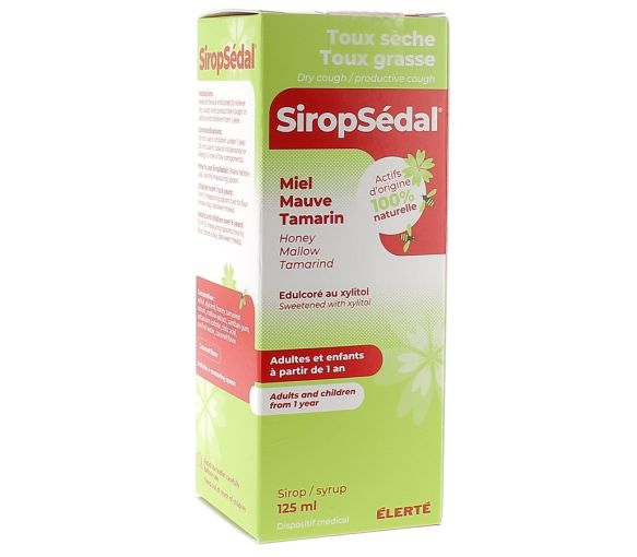 SiropSédal toux sèche/grasse Elerte - image 1