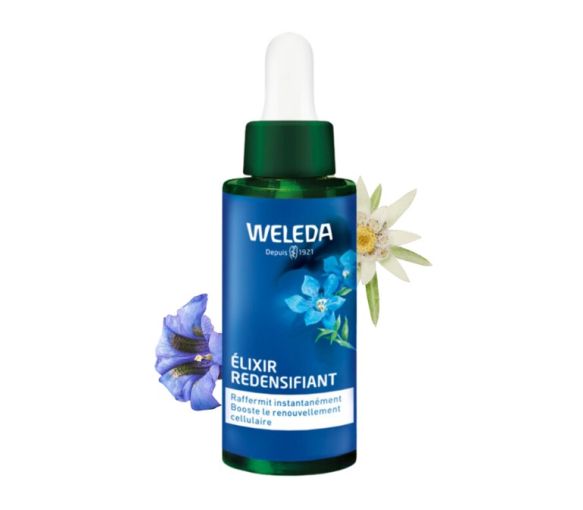 Elixir redensifiant Gentiane bleue et Edelweiss Weleda - flacon-pipette 30ml - image 1